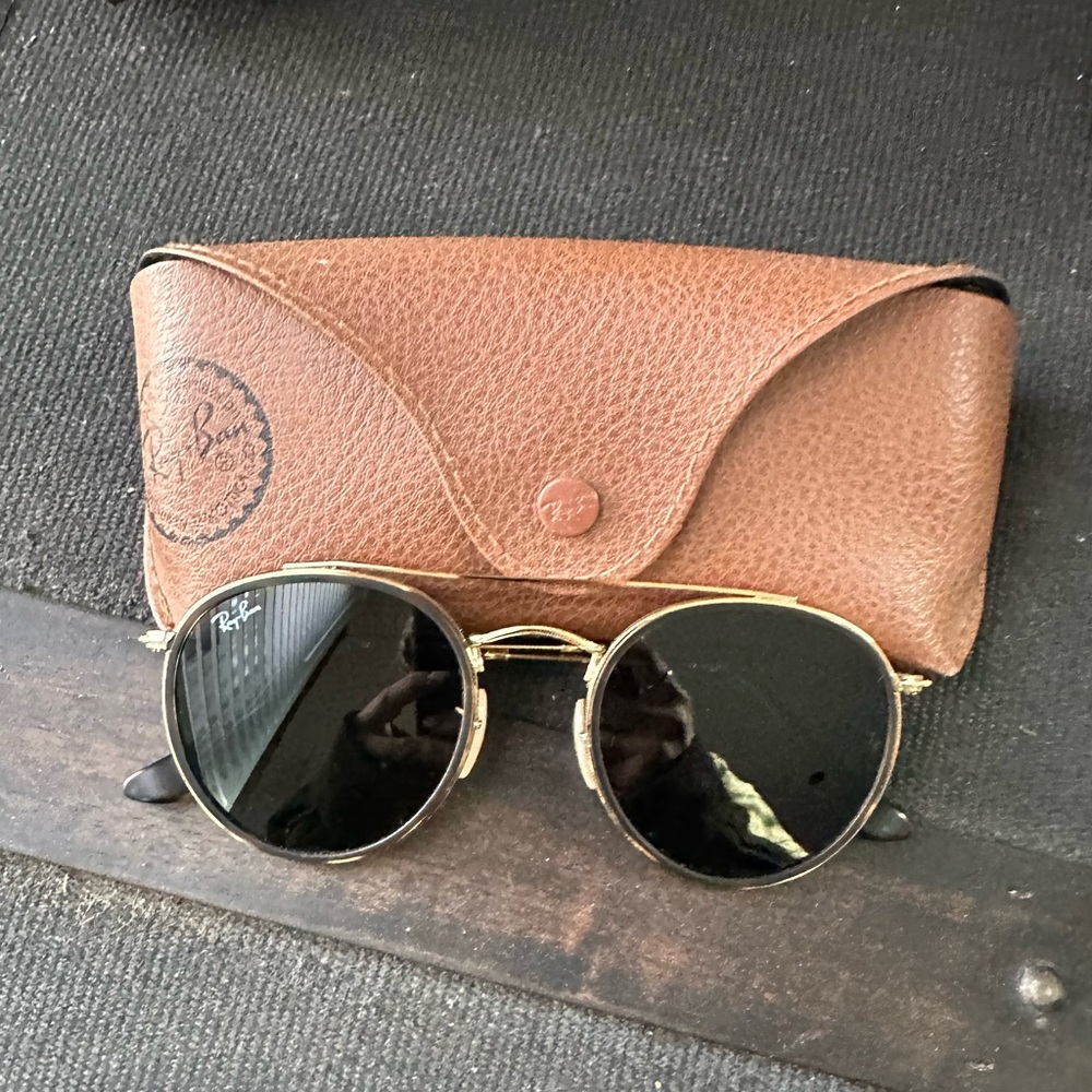 Rayban Round Double Bridge